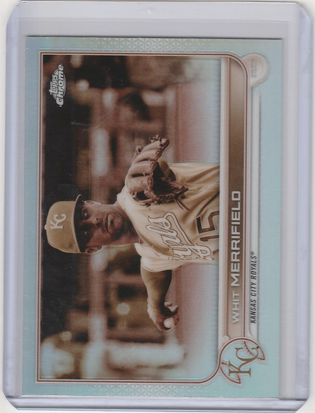 2022 Topps Chrome Sepia #154 Whit Merrifield - Kansas City Royals