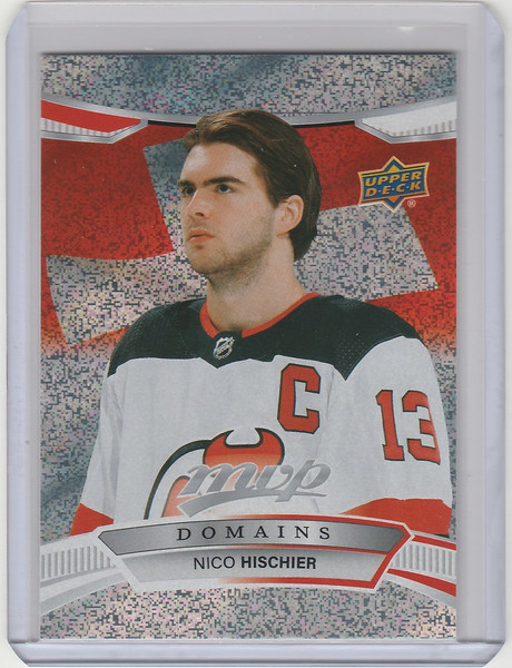 2022-23 Upper Deck MVP Domains #NA-15 Nico Hischier - New Jersey Devils