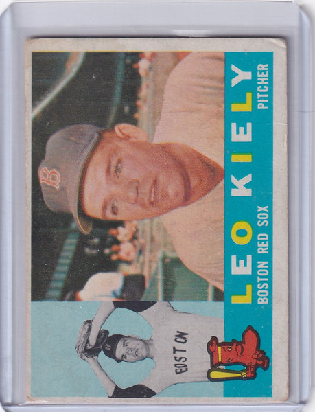 1960 Topps Baseball #94 Leo Kiely Boston Red Sox