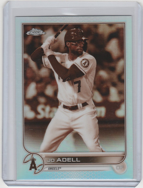 2022 Topps Chrome Sepia #203 Jo Adell - Los Angeles Angels