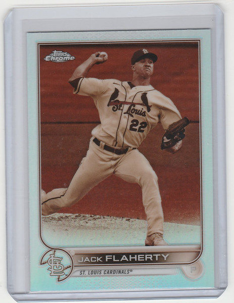 2022 Topps Chrome Sepia #195 Jack Flaherty - St. Louis Cardinals