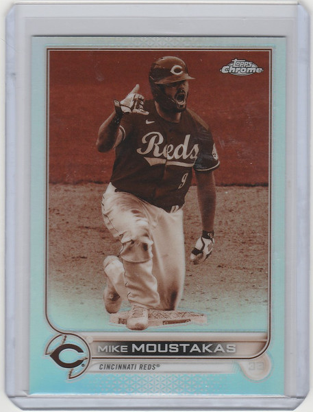 2022 Topps Chrome Sepia #56 Mike Moustakas - Cincinnati Reds