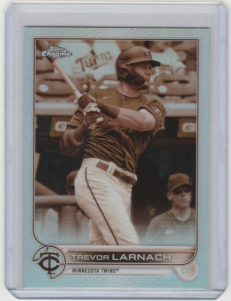 2022 Topps Chrome Sepia #88 Trevor Larnach - Minnesota Twins