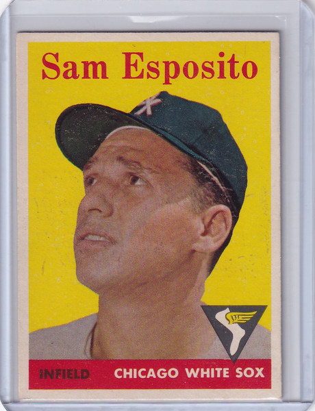 1958 Topps Baseball #425 Sammy Esposito - Chicago White Sox