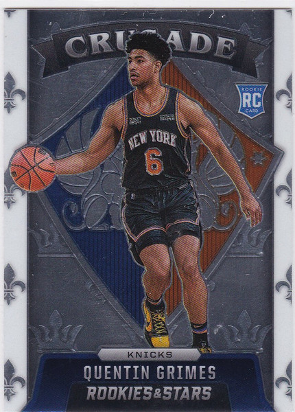 2021-22 Rookies & Stars #636 Quentin Grimes Rc Crusade New york Knicks