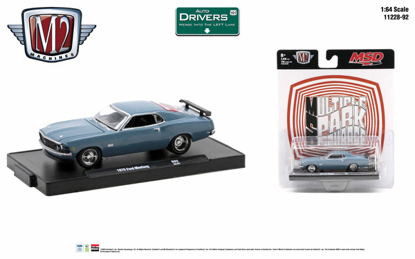 M2 Machines Auto-Drivers 1:64 R92 1970 Ford Mustang