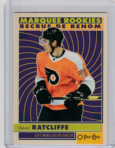 2022-23 OPC Hockey Retro #552 Isaac Ratcliffe - Philadelphia Flyers