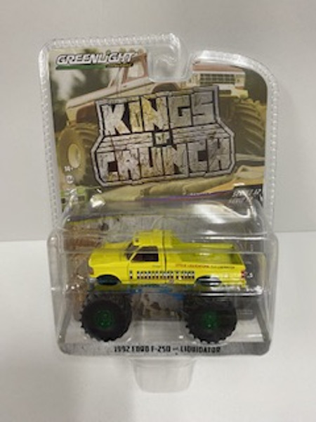 Greenlight 1:64 Kings of Crunch Sr 12 1992 Ford F-250 Liquidator CHASE