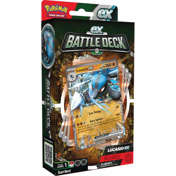 POKEMON TCG: BATTLE DECKS: LUCARIO EX