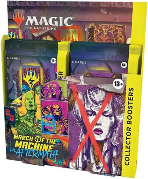 Magic The Gathering: MARCH OF THE MACHINE: The AFTERMATH COLLECTOR BOOSTERS Box