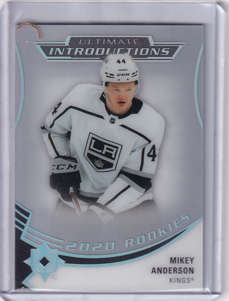 2021-22 Upper Deck Ultimate Introductions Mikey Anderson Los Angeles Kings
