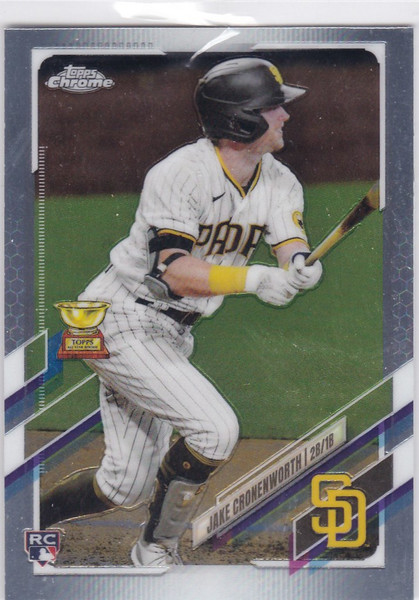 2021 Topps Chrome #49 Jake Cronenworth RC San Diego Padres