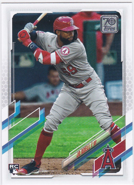 2021 Topps #43 Jo Adell RC Los Angeles Angels