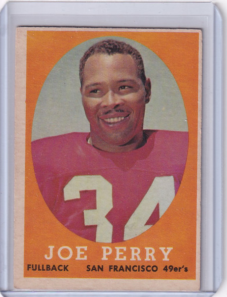 1958 Topps Football #93 Joe Perry - San Francisco 49ers