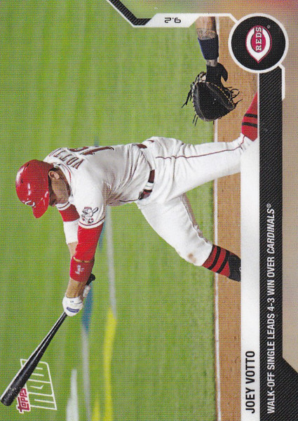 2020 TOPPS NOW #202 JOEY VOTTO CINCINNATI REDS