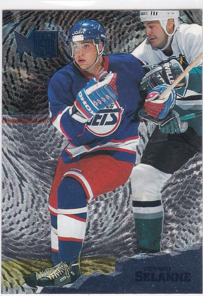 1996-97 Fleer Metal #165 Teemu Selanne Winnipeg Jets