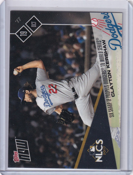 2017 Topps Now #793 Clayton Kershaw  Los Angeles Dodgers