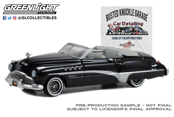 Greenlight 1:64 Busted Knuckle Garage Series 2 1949 Buick Roadmaster Rivera