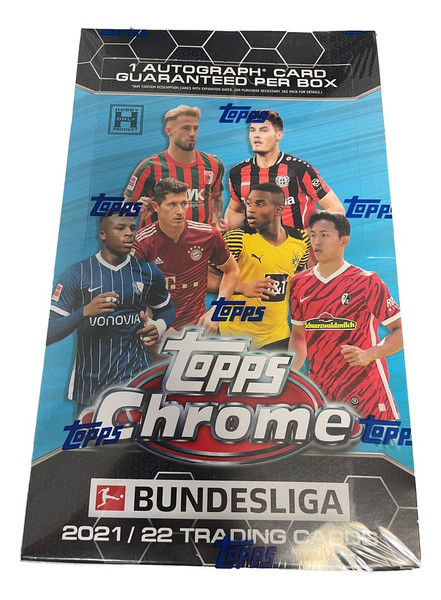 2021-22 Topps Chrome Bundesliga League Hobby Box