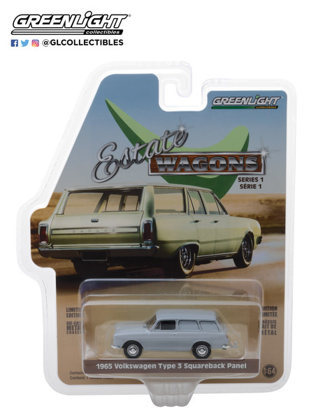 Greenlight 1:64 Estate Wagons Sr 1 1965 VW Type 3 Squareback Panel