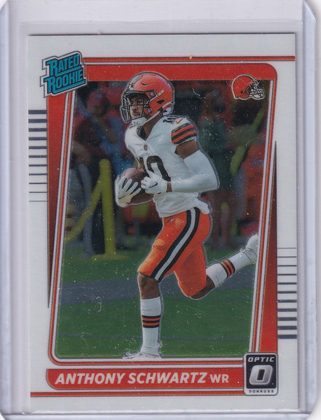 2021 Donruss Optic #231 Anthony Schwartz Cleveland Browns