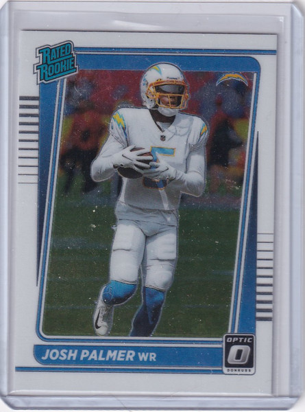 2021 Donruss Optic #229 Josh Palmer Los Angeles Chargers