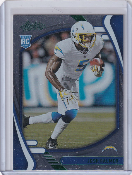 2021 Panini Absolute #124 Josh Palmer Los Angeles Chargers