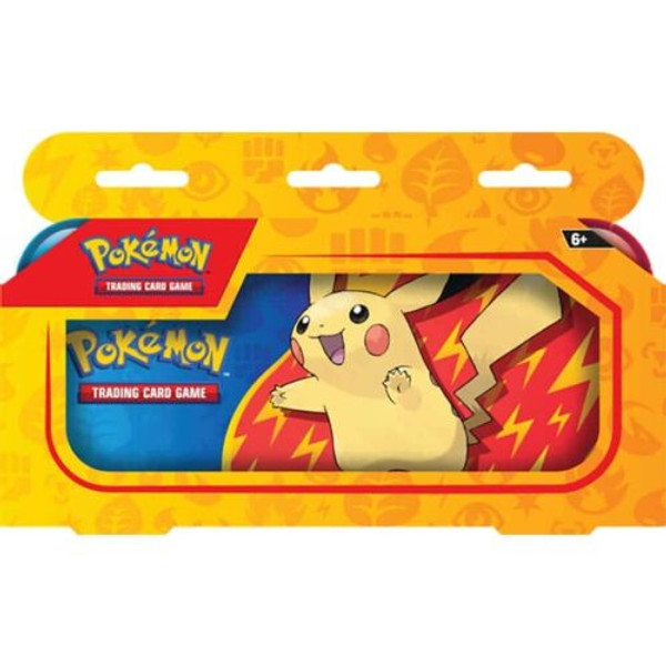 2023 Pokemon TCG Back to School Pikachu Pencil Case with Booster Packs