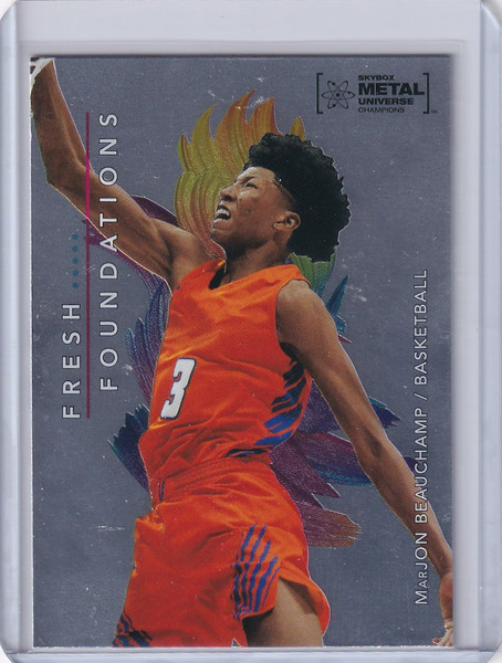 2022 Skybox Metal Universe Champions Fresh Foundation FF15 Marjon Beauchamp