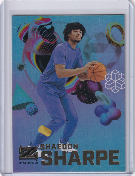 2022 Skybox Metal Universe Champions Z-Force Z-25 Shaedon Sharpe