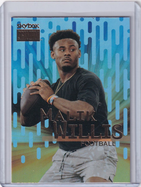 2022 Skybox Metal Universe Champions Skybox Premium S-3 Malik Willis