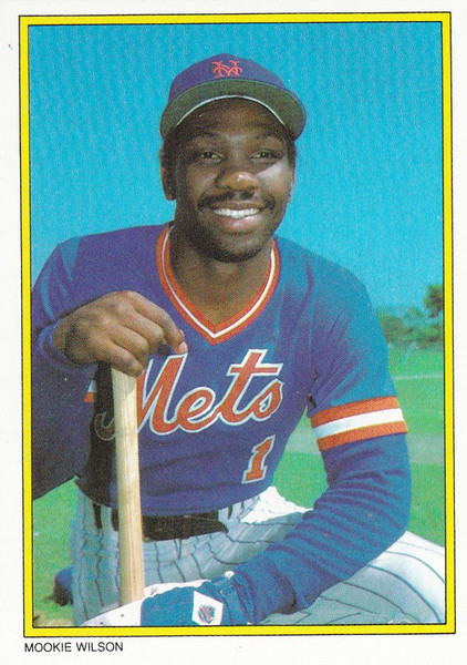 1983 Topps All Star Collectors Edition #2 Mookie Wilson -- New York Mets