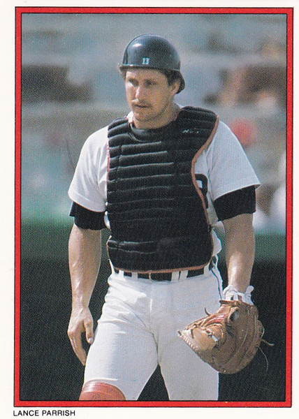 1984 Topps All Star Collectors Edition #2 Lance Parrish -- Detroit Tigers