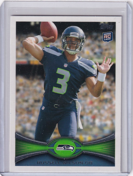 2012 Topps #165 Russell Wilson Seattle Seahawks