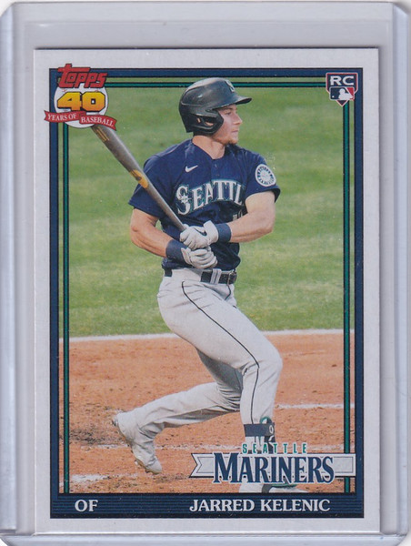 2021 Topps #191 Jarred Kelenic Seattle Mariners