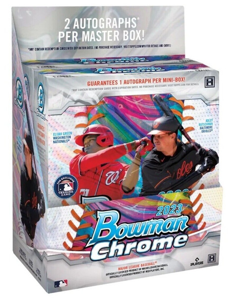 2023 Bowman Chrome Baseball Hobby Box