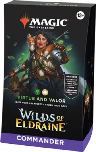 Magic the Gathering: Wilds of Eldraine Commander Virtue and Valor