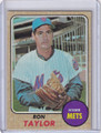 1968 Topps Baseball #421 Ron Taylor - New York Mets