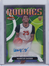 2023-24 Topps Finest #RFA-MS Marcus Sasser Rookie Autograph Auto