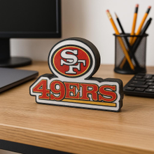San Francisco 49ers Logo Sign | 3D Printed NFL Football Desk & Wall ...