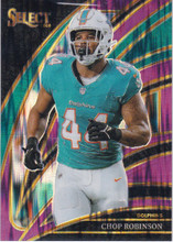 2025 Panini Select Shock #283 Chop Robinson 336/699 Miami Dolphins