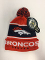 Denver Broncos Big Logo Knit Light Up Beanie