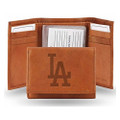 Official MLB Leather Wallet TriFold Embossed Choose Your Team