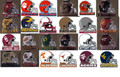 NCAA Die-Cut Helmet Felt Pennant You Choose Your Team - MADE IN USA