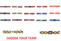 NFL Braided Style Elastic Headband Hairband - Choose Your Team