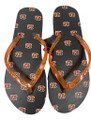 Cincinnati Bengals Women's Glitter Thong Flip Flop Sandals