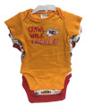NFL Kansas City Chiefs 3 Pack Bodysuit - Choose Your Size