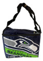 Seattle Seahawks Big Logo Stripe Insulated Lunch Bag / 6 Pack Cooler