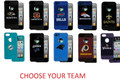 NFL iPhone 5 Rocker Rigid/Silcone Case Phone Cover Pick Your Team Two Pieces