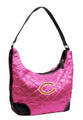 NFL Quilted Hobo Pink Purse Choose Your Team